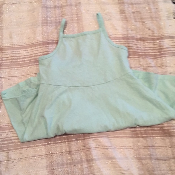 Old Navy 4t girls turquoise flowy babydoll dress - Picture 4 of 4